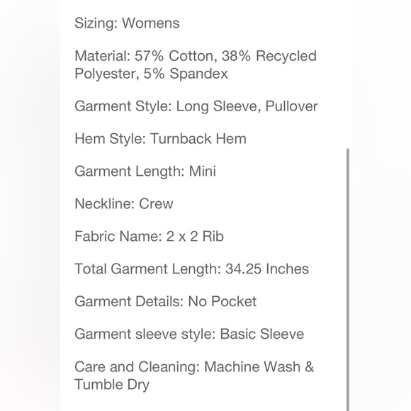 Women’s Long Sleeve Ribbed Bodycon Dress by Wild Fable - Picture 4 of 5